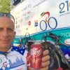 DHR17 drinking dr. pepper