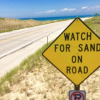 DHR17 - sand on the road